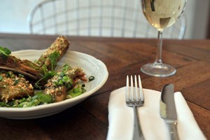 Four Course Meal and Bubbles for Two at a Picture Restaurant