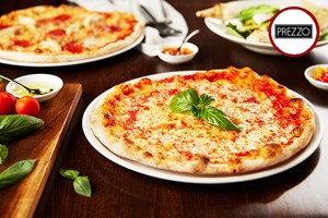 Three Course Meal with Glass of Wine for Two at Prezzo