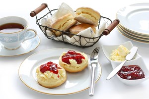 Cream Tea for Two at The English Rose Café