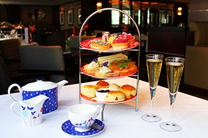 Champagne Afternoon Tea for Two at Amba Hotel, Marble Arch