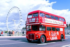 Afternoon Tea London Bus Tour for Two with Brigit’s Bakery