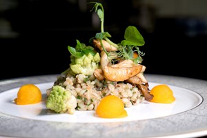 Three Course Dinner with Wine for Two at The Lowry Hotel