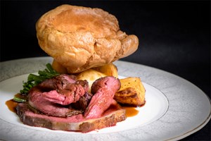 Sunday Lunch with Wine for Two at The Lowry Hotel