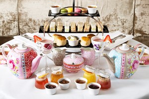 Gin and Jam Afternoon Tea for Two with a Cocktail Masterclass at Hush - Special Offer