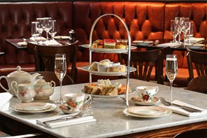 Afternoon Tea with Bottomless Bubbles for Two in London