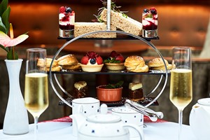 Afternoon Tea with Bottomless Bubbles for Two in London