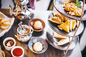 Champagne Middle Eastern Afternoon Tea for Two at Mamounia Lounge Knightsbridge