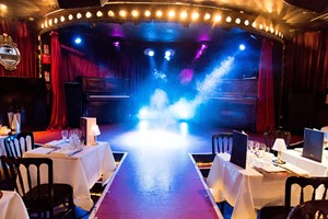 Three Course Meal with Cocktail and Show Tickets at Proud City