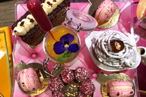 Vegan Afternoon Tea with Fizz for Two at Cake Boy