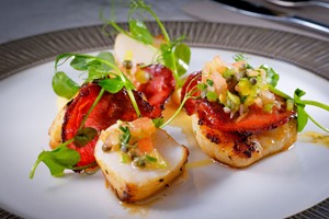Five Course Meal with Wine for Two at Grosvenor Pulford Hotel and Spa