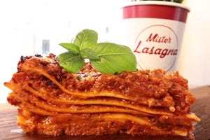 Three Course Meal with Bottle of Wine for Two at Mister Lasagna