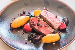 Three Course Meal and a Glass of Wine for Two at Hotel Felix