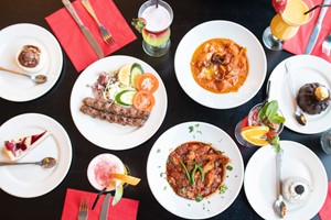 Three Course Meal with Naan and Rice Each for Two at Mumtaz Leeds