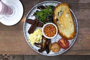 Vegan Two Course Brunch with a Mocktail for Two at La Suite West Hotel