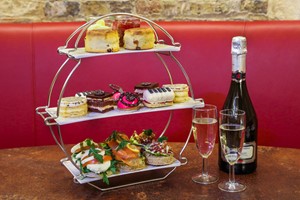 Bottomless Sparkling Afternoon Serenitea for Two at Cafe in the Crypt