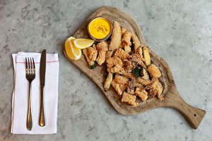 Sharing Platter and a Cocktail for Two at Theo's Simple Italian