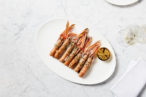 Three Course Lunch with a Glass of Champagne for Two at The Fish Bar at Harrods