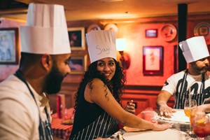 Pizza Making Party at Bunga Bunga Covent Garden with Bottomless Drinks for Two