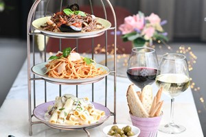 Cicchetti Tower to Share and a Bottle of House Wine for Two at Caffe Concerto