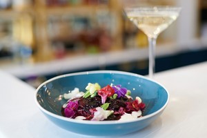Three Course Vegan Brunch Menu and Vegan Wine for Two at Queens of Mayfair