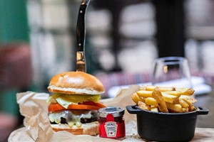 Two Course Meal with a Glass of Prosecco for Two at Mr White's