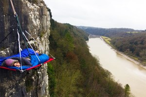 One Night Cliff Camping Stay with Dinner for Two