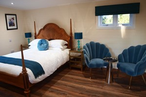 Overnight Stay with Hot Tub and a Four Course Dinner in a Garden Spa Room for Two at Beechwood Hotel