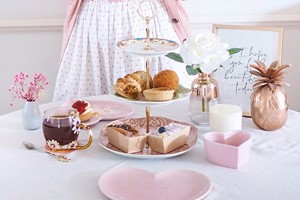 Vegetarian Afternoon Tea for One at Home with Piglet's Pantry