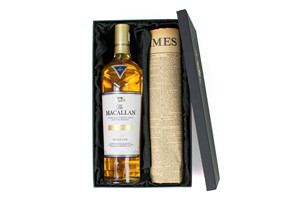 Macallan Double Cask Gold Whisky and Original Newspaper