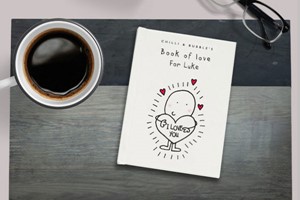 Personalised Chilli and Bubble's Book of Love for Him