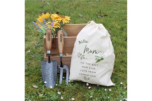 Personalised Floral Gardening Tool Set