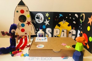 3 Month Single Box Subscription for Dib Dab Art Club