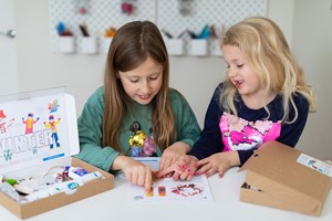 6 Month Sibling Box Subscription for Dib Dab Art Club
