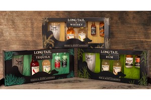 Long Tail Mixers Rum, Whisky or Tequila Gift Set