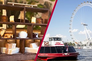 Traditional Afternoon Tea for Two at Mr White’s with a River Thames Sightseeing Cruise