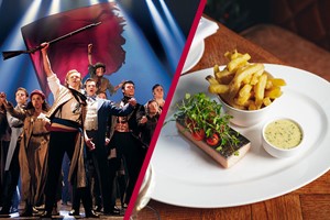 Les Misérables Tickets and Two Course Meal at Mr White's by Marco Pierre White Leicester Square
