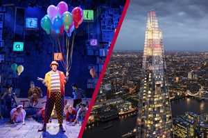 The View from The Shard with Theatre Tickets to a West End Show for Two