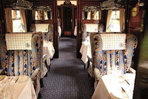 Steam Hauled Golden Age of Travel on Belmond British Pullman for Two