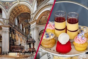 St Paul’s Cathedral Visit and Afternoon Tea at The Swan at The Globe for Two