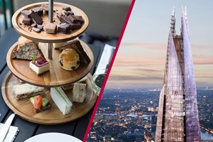The View from The Shard and Sparkling Afternoon Tea at Hotel Chocolat for Two