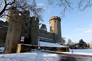 Warwick Castle Entry with Afternoon Tea at the Conservatory Tea House