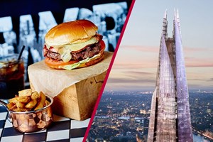 The View From The Shard and Dinner with Fizz at Marco Pierre White