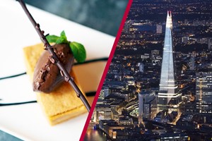The View From The Shard with Three Course Dinner at Hotel Chocolat's Rabot 1745