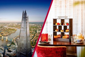The View from The Shard and Afternoon Tea at Marco Pierre Whites New York Italian