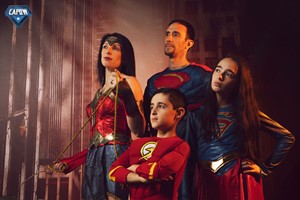 CAPOW Superhero Photoshoot a Click Portrait Experiences