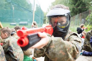 Low Impact Paintballing for Six at The Zap Combat Centre