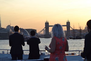 River Thames Cruise with Dinner and Elvis Tribute Act for Two