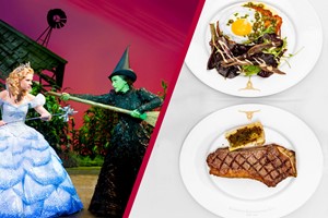 Upper Circle Theatre Show and Two Course Meal at Marco Pierre White Steakhouse Co