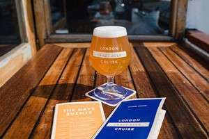 London Beer Tasting Cruise with a Cheese Board for Two