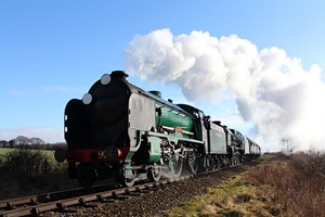 Steam Train Footplate Ride Experience at Mid Hants Railway